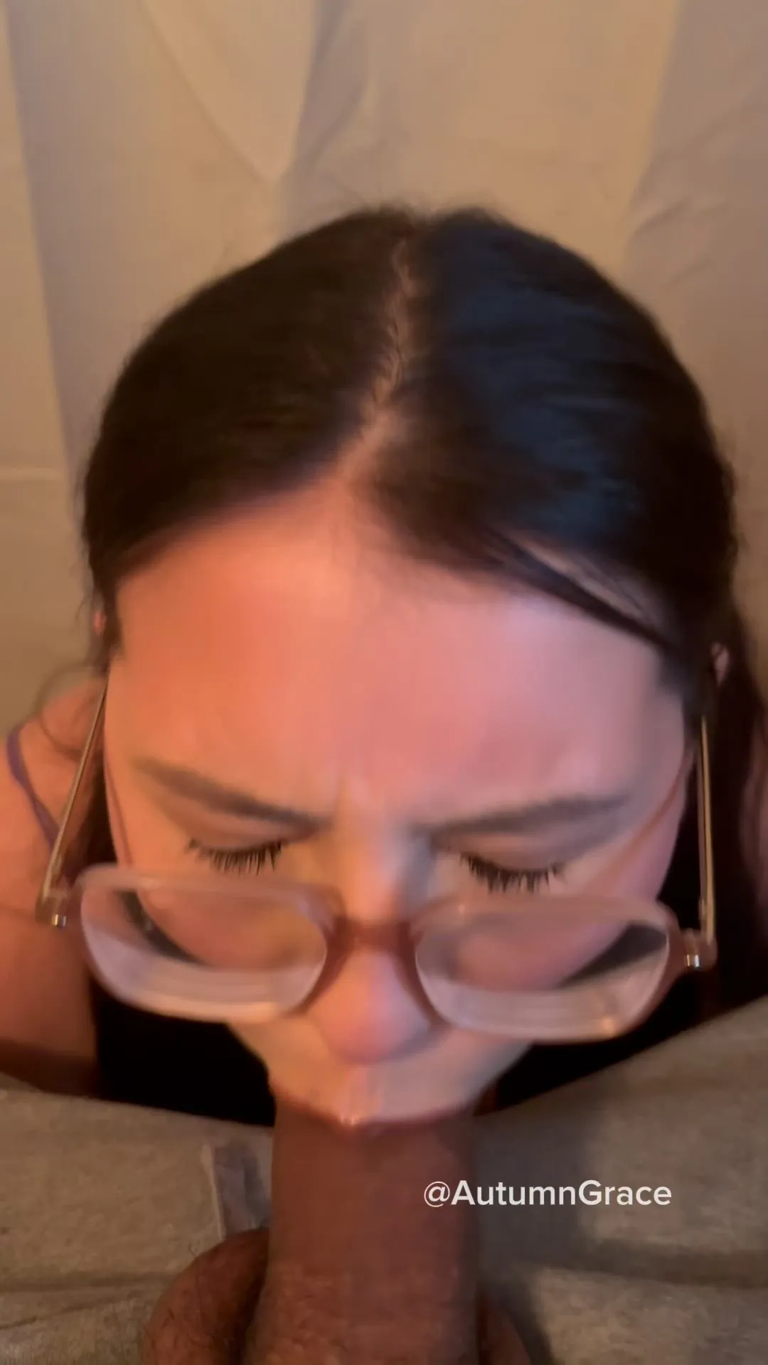 Teen Amateur Blowjob Brunette feat. @autumngrace