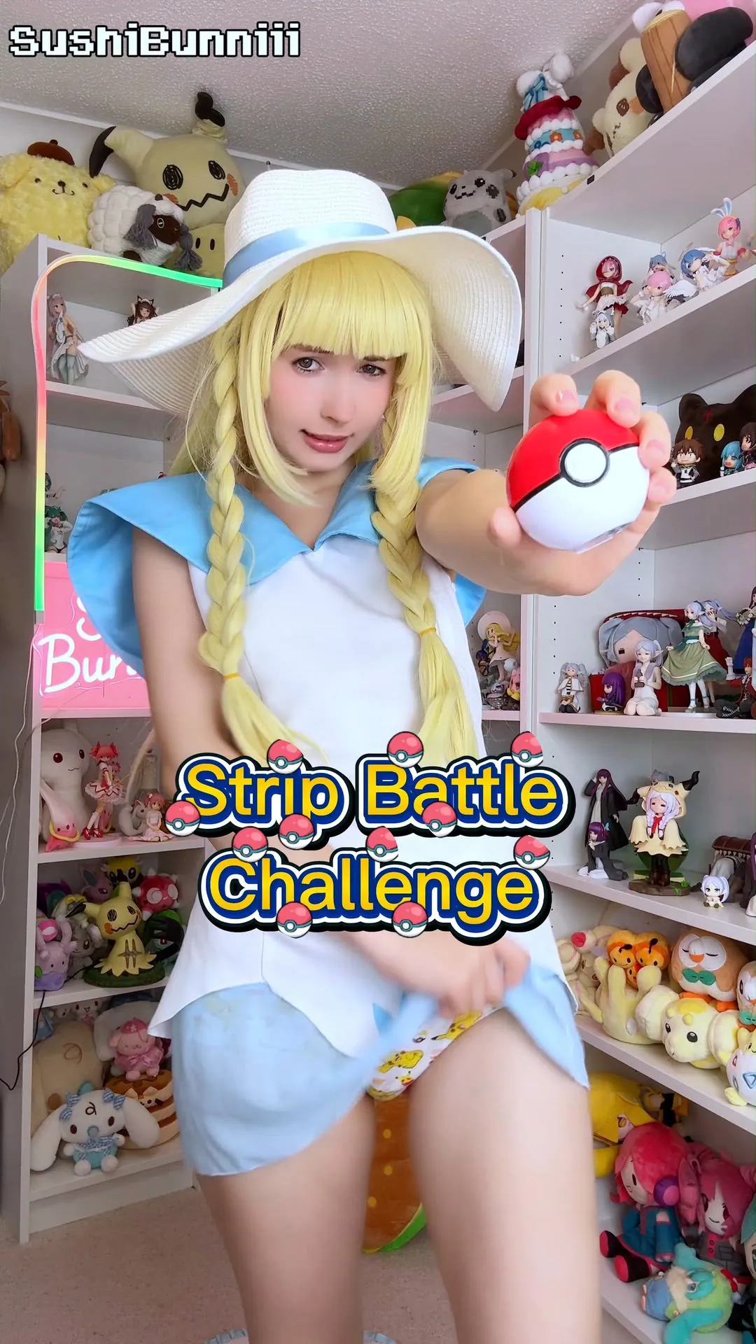Striptease Anime Ass Boobs feat. @sushibunniii