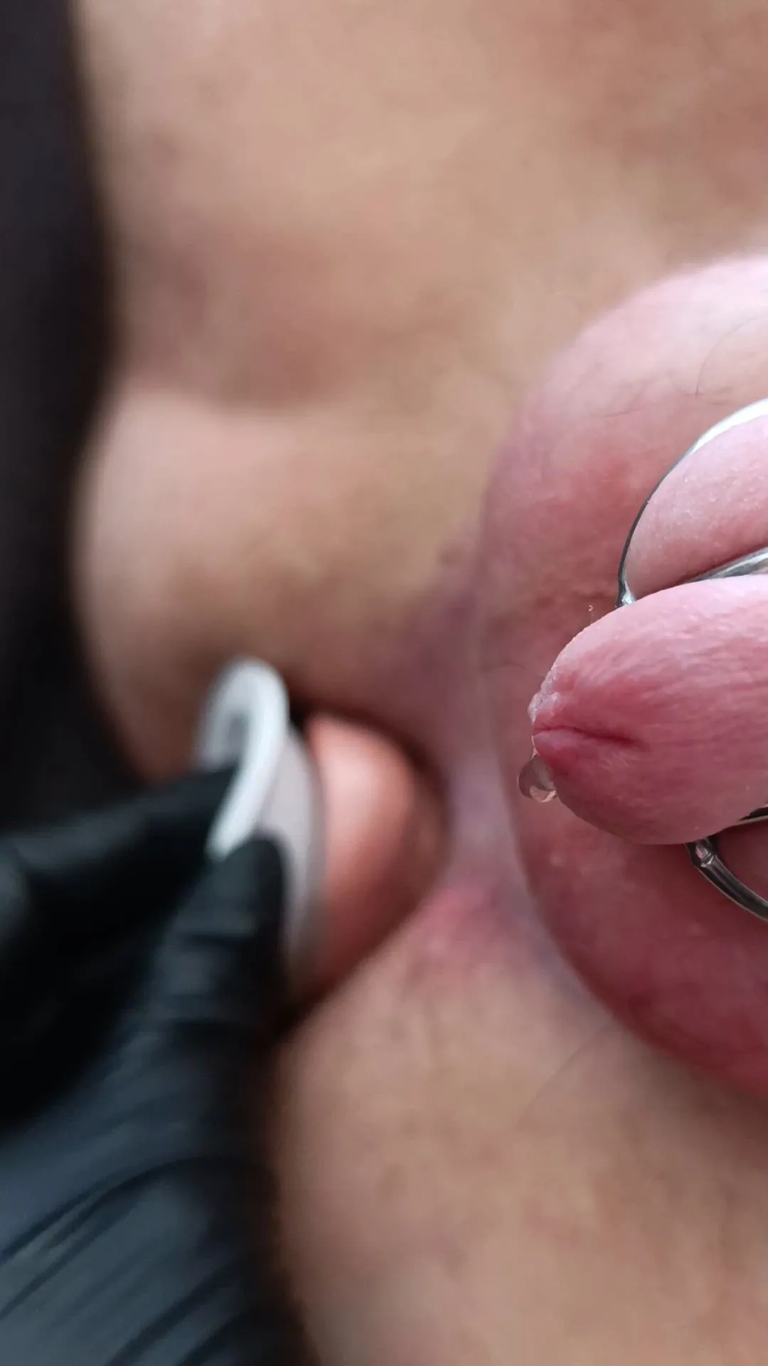 Femdom Leaking Anal Anal Play feat. @brattysaraa