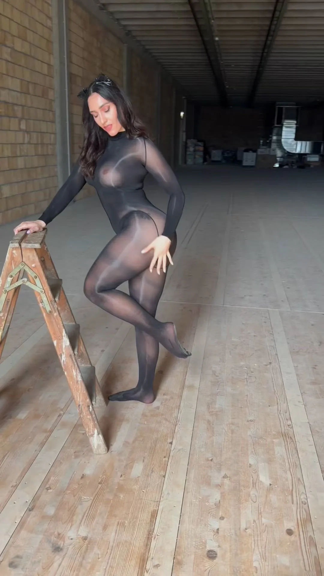 Sensual Sheer Clothes Tease Teasing feat. @joliepurrfect