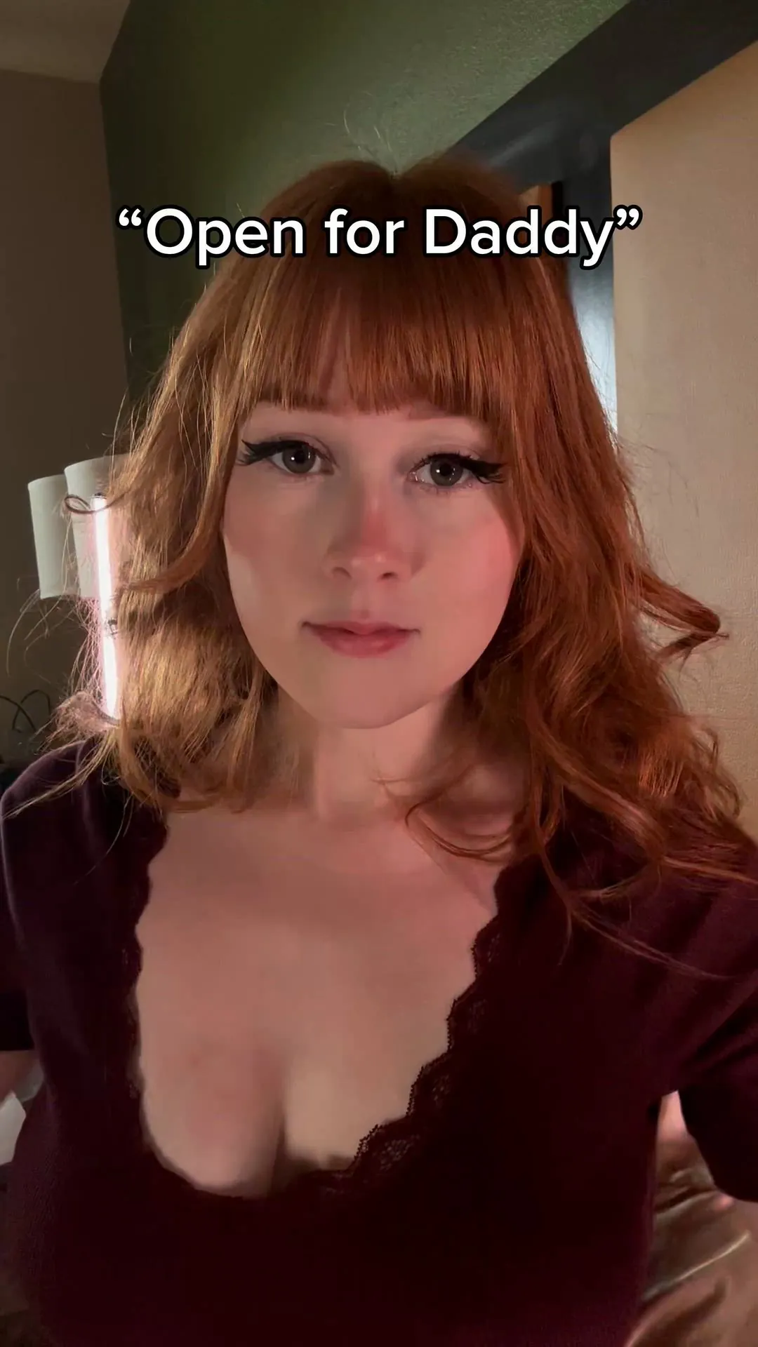 Pretty Redhead Sloppy Slut feat. @jessaviolet